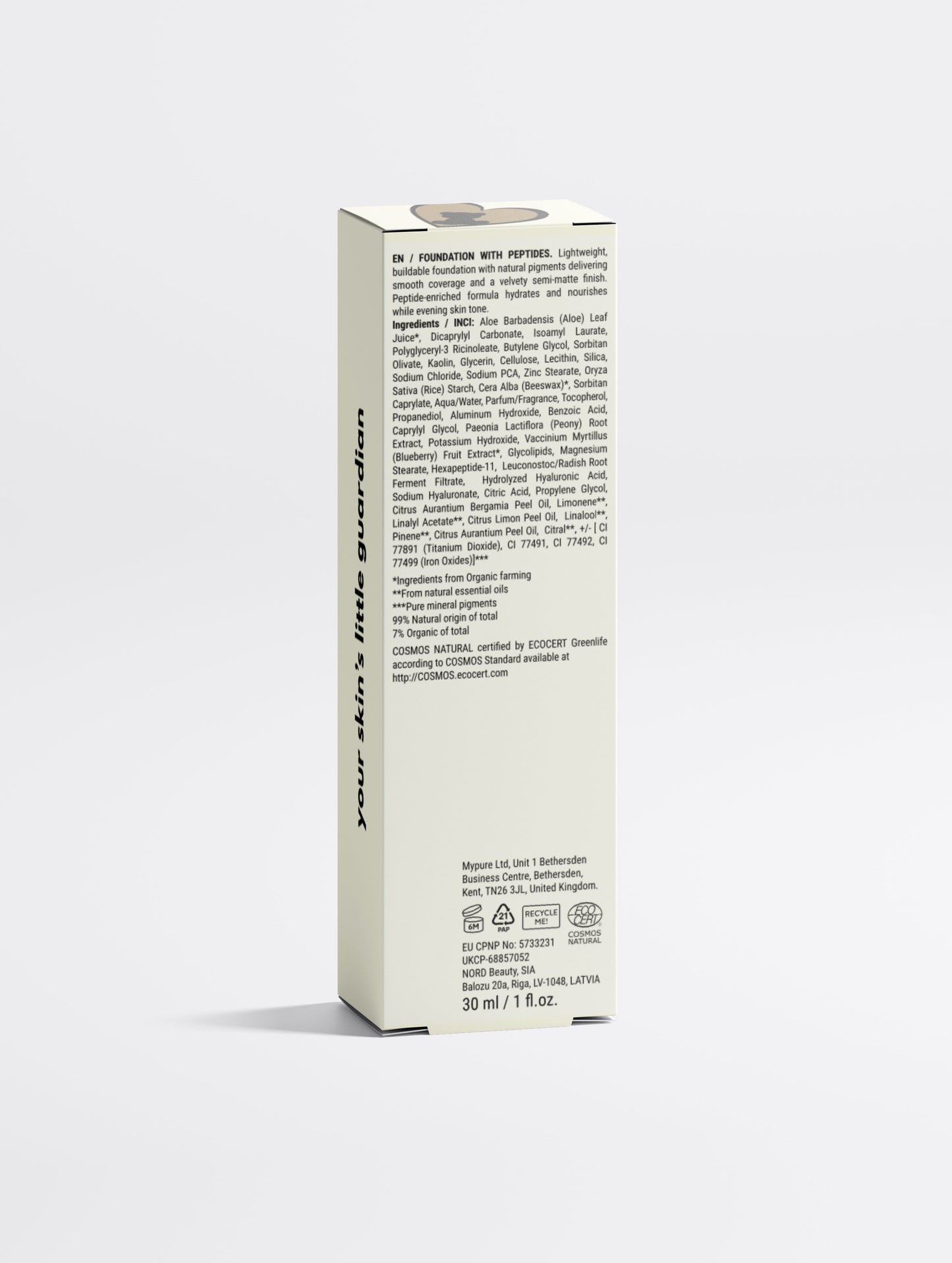 Foundation with Peptides, 20 Medium Neutral
