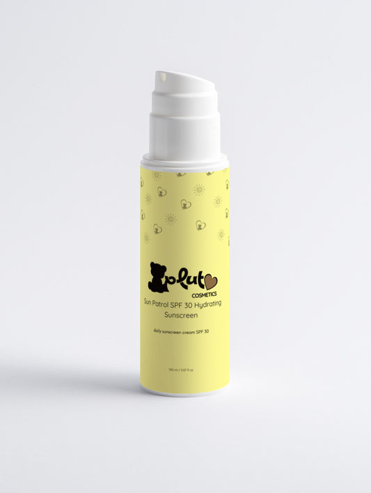 Sun Patrol SPF30 Hydrating Sunscreen for Face & Body, no tint