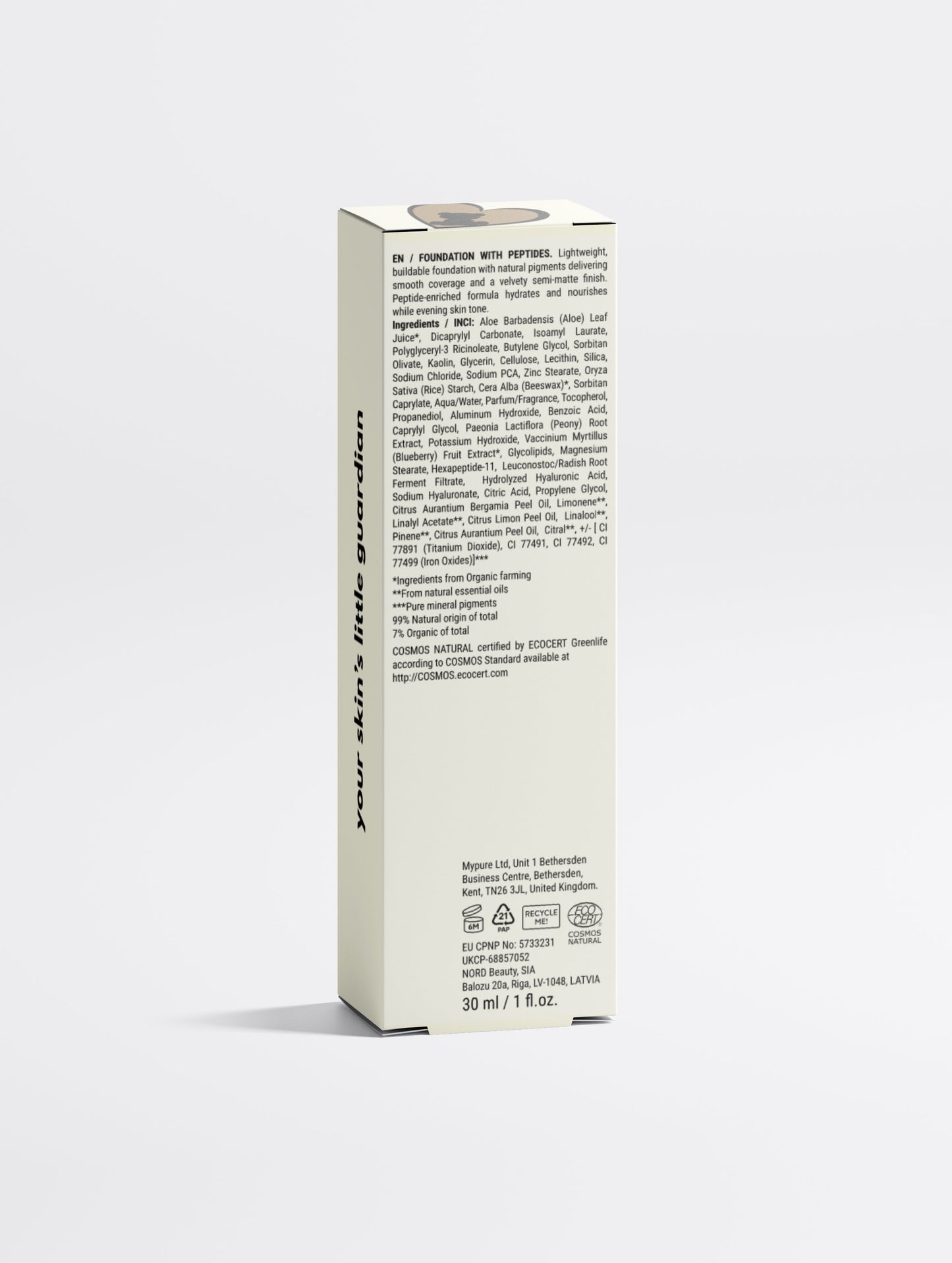 Foundation with Peptides, 15 Light Cool