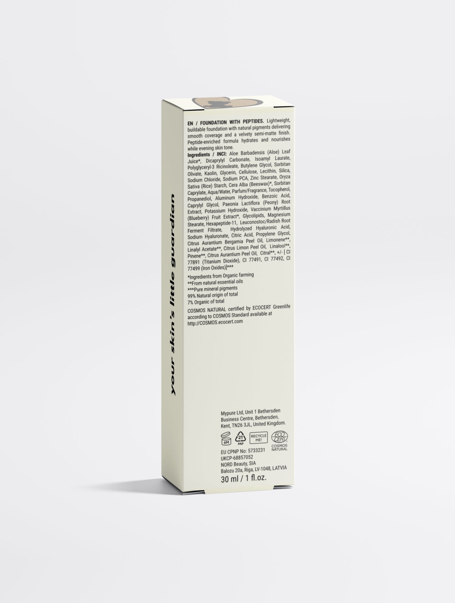 Foundation with Peptides, 45 Deep Warm