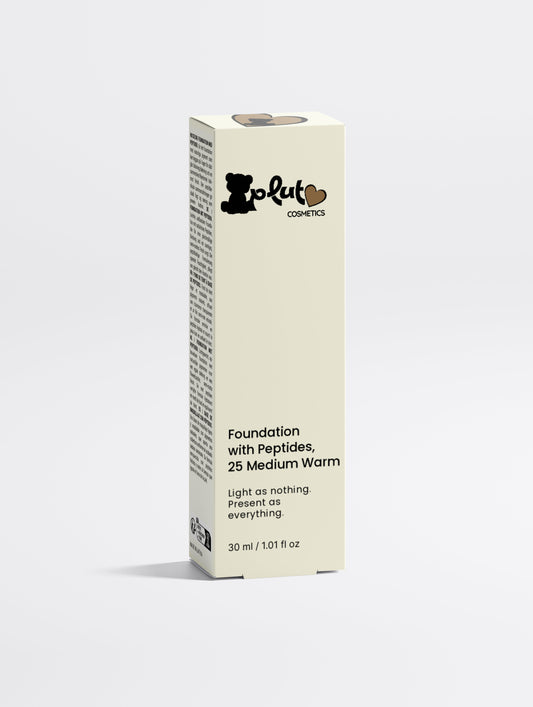 Foundation with Peptides,  25 Medium Warm